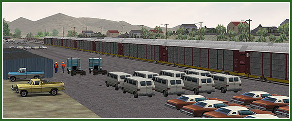 The SP West Colton Route addon for Microsoft Train Simulator