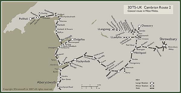 THE CAMBRIAN RAILWAY FOR MICROSOFT TRAIN SIMULATOR