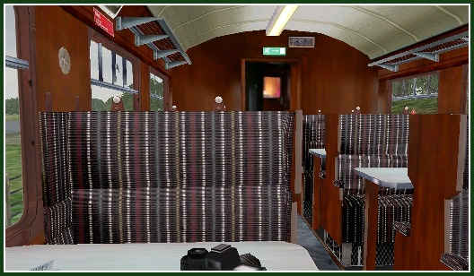 BR MK 1 COACH PASSENGER VIEW