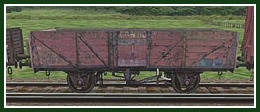 BR OPEN PIPE WAGON FITTED