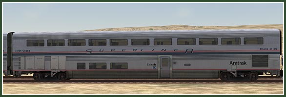 Amtrak Superliner II Coach Car