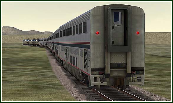 Msts - Addon - Sli Via Rail F40ph-2 Corridor Trainset