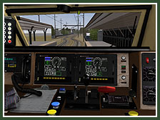 GE P42DC DAY ENGINEER CABVIEW FOR MICROSOFT TRAIN SIMULATOR