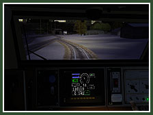 GE P42DC NIGHT CONDUCTOR CABVIEW FOR MICROSOFT TRAIN SIMULATOR