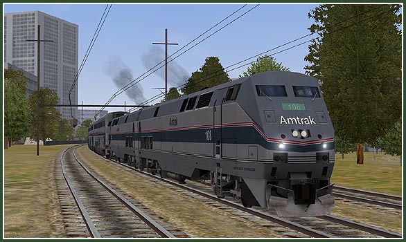 microsoft train simulator amtrak genesis