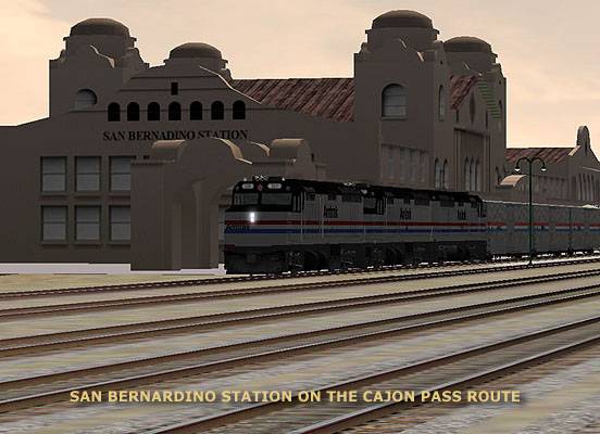 3D TRAIN STUFF - CAJON PASS