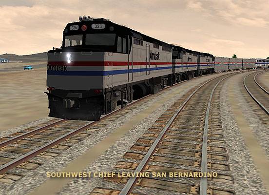 3D TRAIN STUFF - CAJON PASS