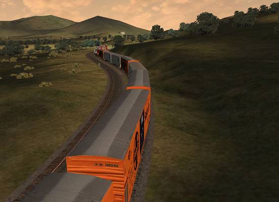3D TRAIN STUFF - TEHACHAPI  PASS ROUTE II
