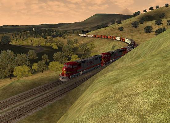 3D TRAIN STUFF - TEHACHAPI  PASS ROUTE II