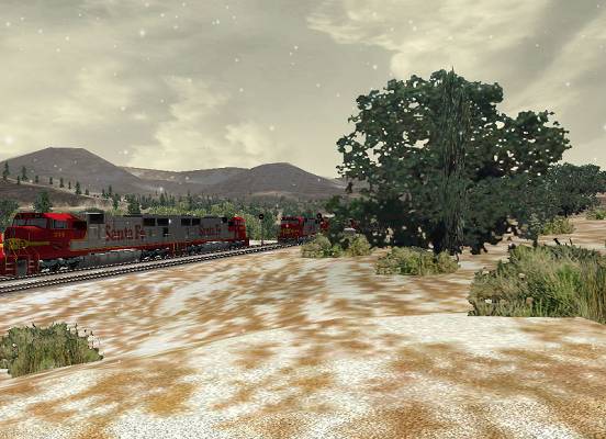 3D TRAIN STUFF - TEHACHAPI  PASS ROUTE II