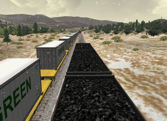 3D TRAIN STUFF - TEHACHAPI  PASS ROUTE II